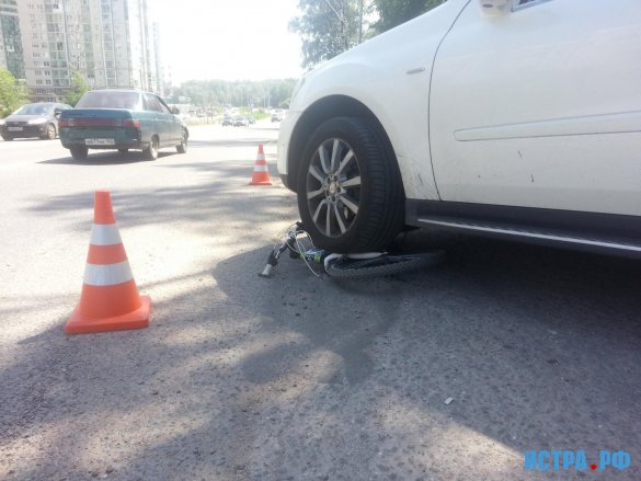 12-летний житель г. Красногорск угодил под колеса иномарки